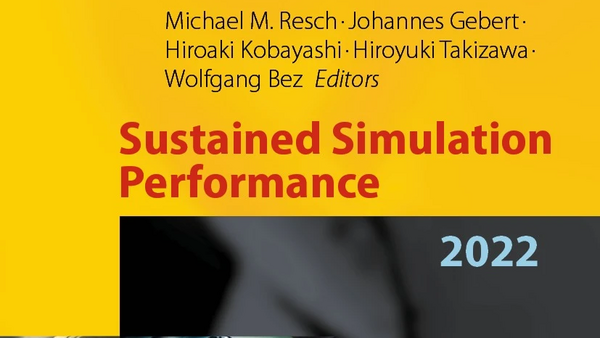 Book cover - Sustained Simulation Performance 2022
