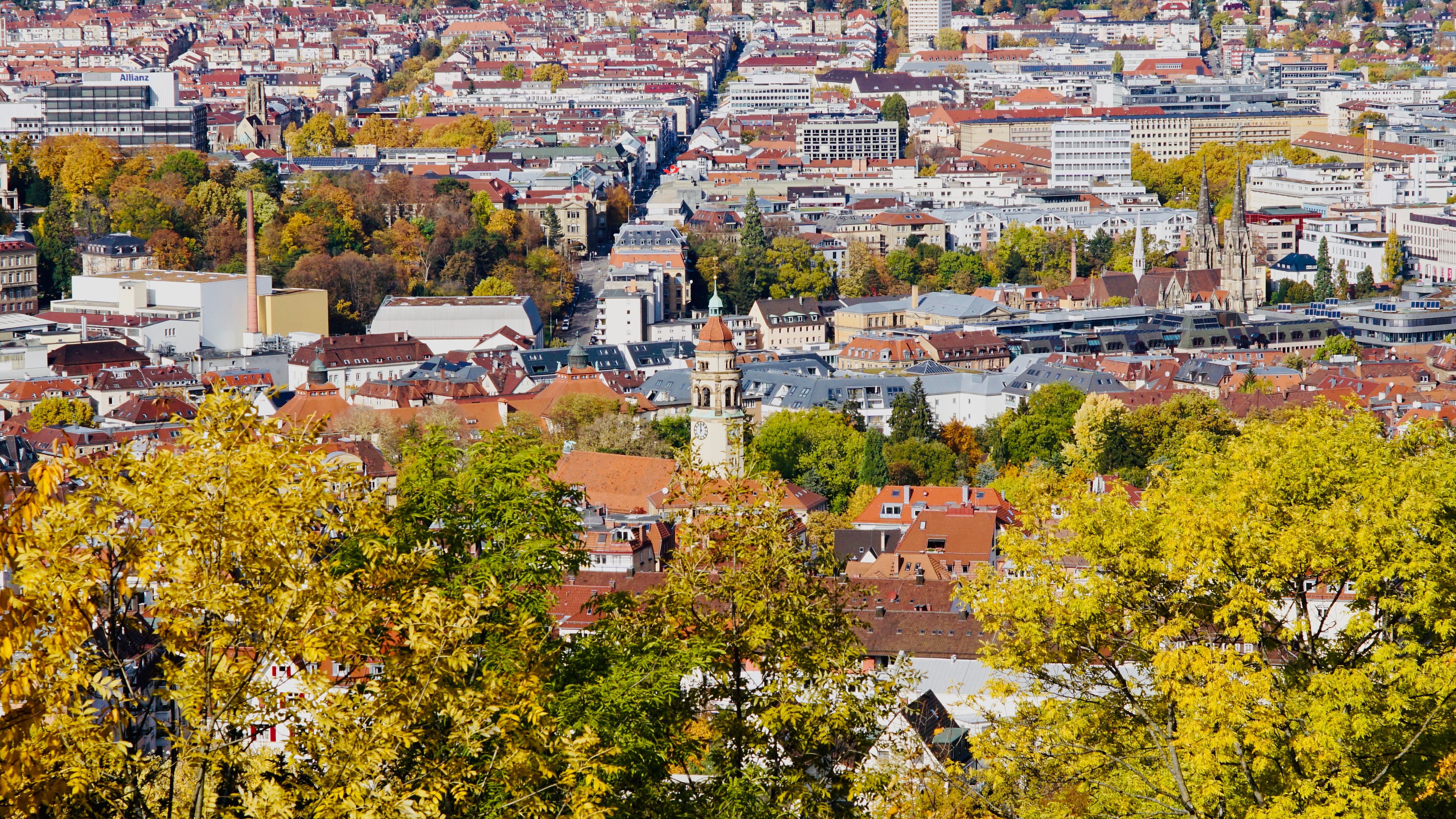 Image of Stuttgart from above