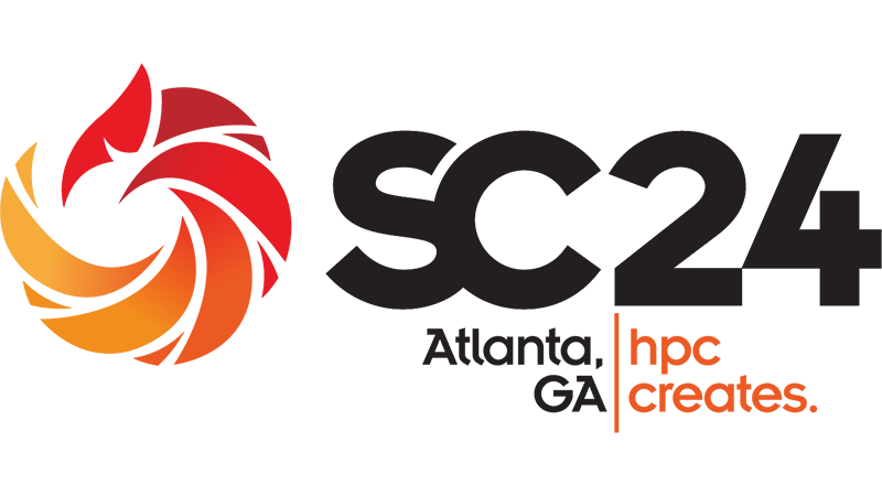 SC24 Logo: SC24, Atlanta, GA, HPC creates