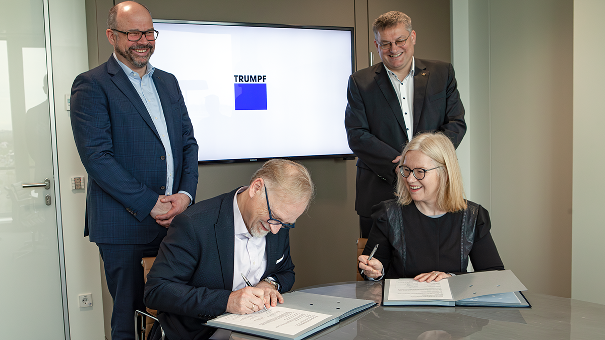 Bild: TRUMPF Launches New Cooperation with HLRS